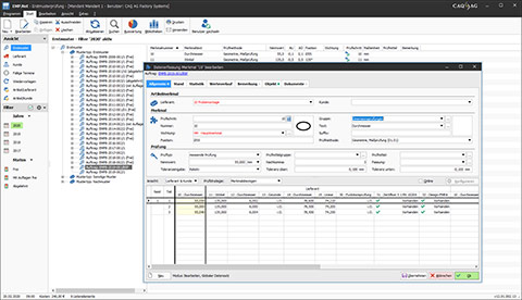Inspection planning and inspection data acquisition in the ISIR software EMP.Net