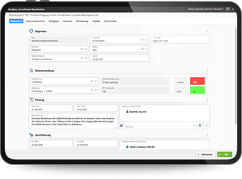 Aufgaben- & Maßnahmenbearbeitung in der Risikomanagement-Software Risk.Net