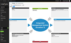Process visualization via turtle diagram