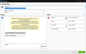 AI Assistant in the Complaint Management Software